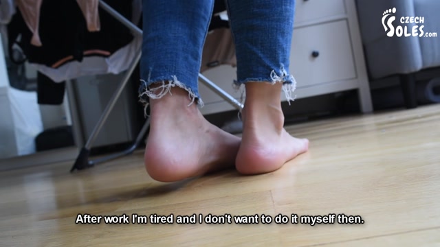 Czech Soles - POV foot massage and third date foot fetish confession 00009