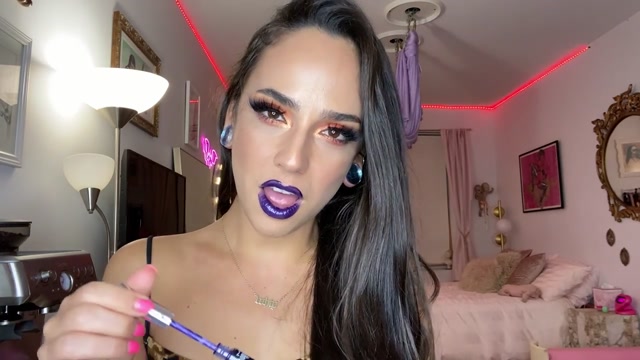 misswhip - Mouth Fetish-Purple Lipgloss Humiliation 00008