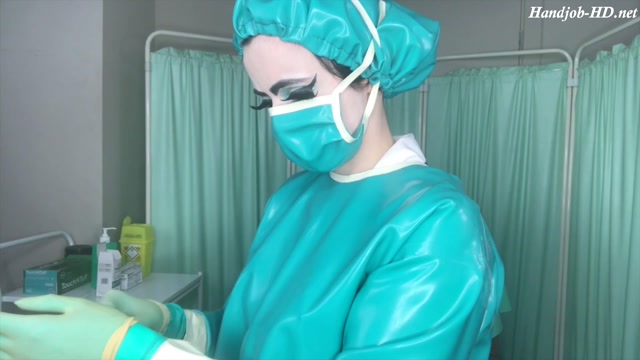 Latex Surgeon Prostate Massage Handjob - Empress Poison - HandJob 00000