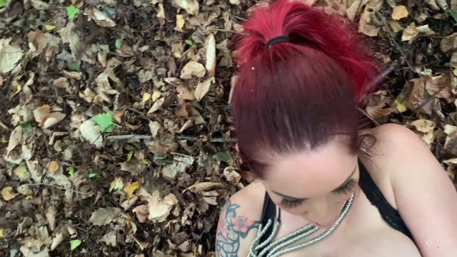 Ruby Onyx - Pegging My Slut In The Woods! 00015