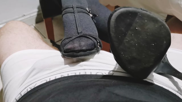 Dirty Shoe Job Causes Cum In Pants 00013