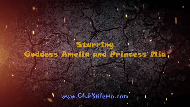 Club Stiletto - Princess Mia and Goddess Amelia - The Biggest Sissy Slut of them All 00000