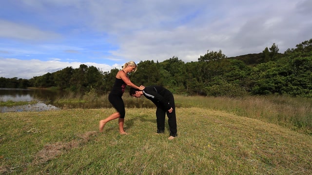 Karate Trample Femdom Girls - Karate Lessons with Fitness Instructor Erin 00011