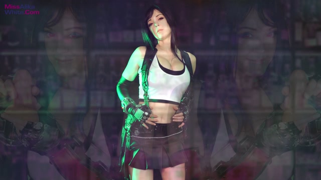 Miss Alika White - Final Gooner Fantasy Tifa Lockhart Cosplay Mind Fuck 00001