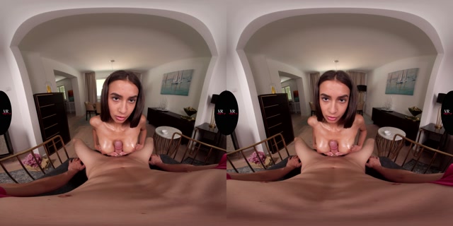 SLR VRedging Vanessa Alessia Cum On Oily Boobs  00010