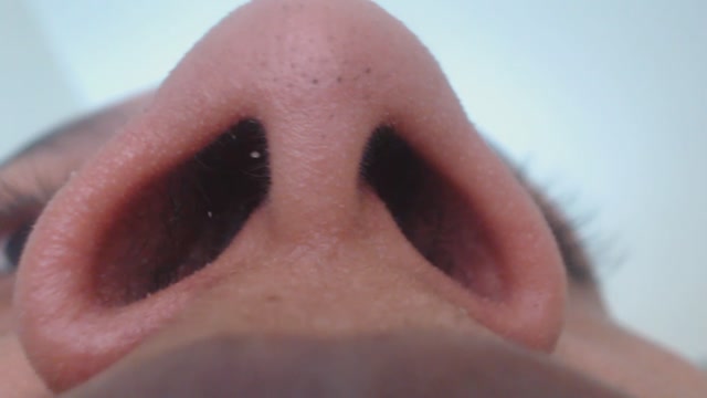 Fetish Clips And Beyond Up Close Nose Flare And Nose Pinch 00012