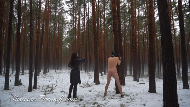 Mistress Firewolf - Punished With 100 Whiplashes In The Snow 00011