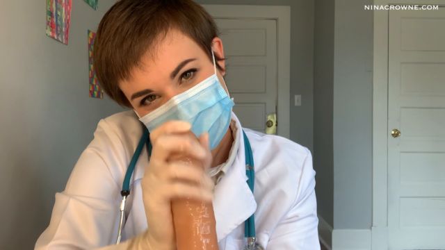 Nina Crowne - Med Student Researches Curative Handjobs 00014