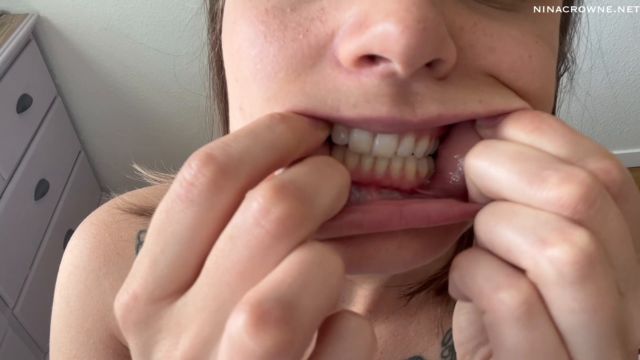 Nina Crowne - Mouth _ Lip Fetish Tease 00012