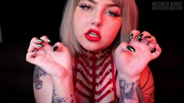 Mistress Bijoux - Chrome Green Nails Worship 00000