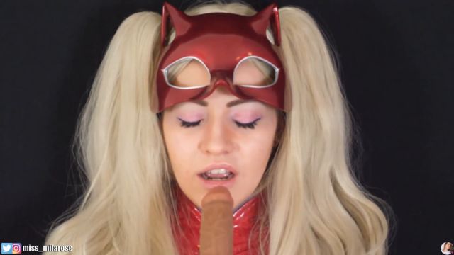 Miss Mila Rose - Panthers Ahegao Blowjob 00015