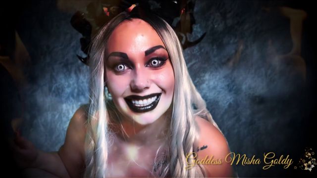 The Goldy Rush - Goddess Misha Goldy - My Demonic Smoke Penetrates Not Only Into Your Lungs But Also Into Your Human Brain! JOI - Mistress Misha Goldy - Russianbeauty 00011