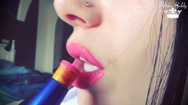 The Goldy Rush - Sensual Hookah Smoking Compilation - Mistress Misha Goldy - Russianbeauty 00004