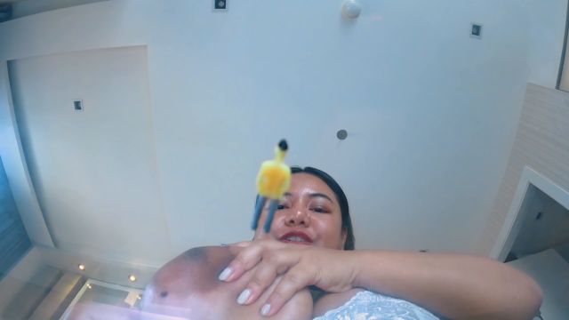 Huge Milk Tits Giantess Vore Crushing And Eating Tiny Man 00005